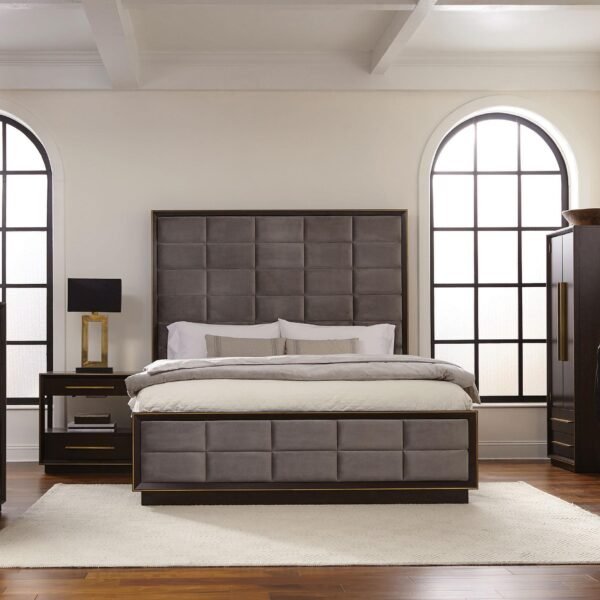 Durango 4-piece California King Bedroom Set Peppercorn