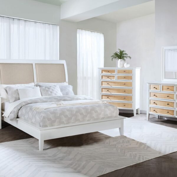 Bexhill 5-piece California King Bedroom Set White