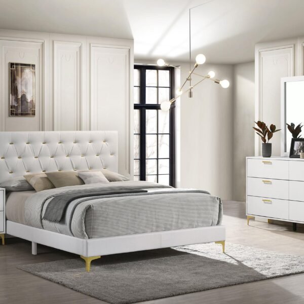 Kendall 4-piece California King Bedroom Set White