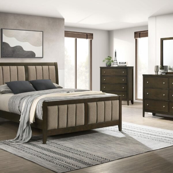 Wilkes 5-piece Queen Bedroom Set Dark Cocoa