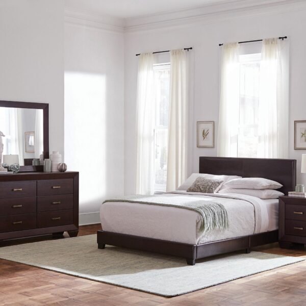 Dorian 4-piece Twin Bedroom Set Dark Cocoa