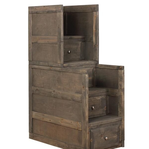 Wrangle Hill 4-drawer Stairway Chest Gunsmoke
