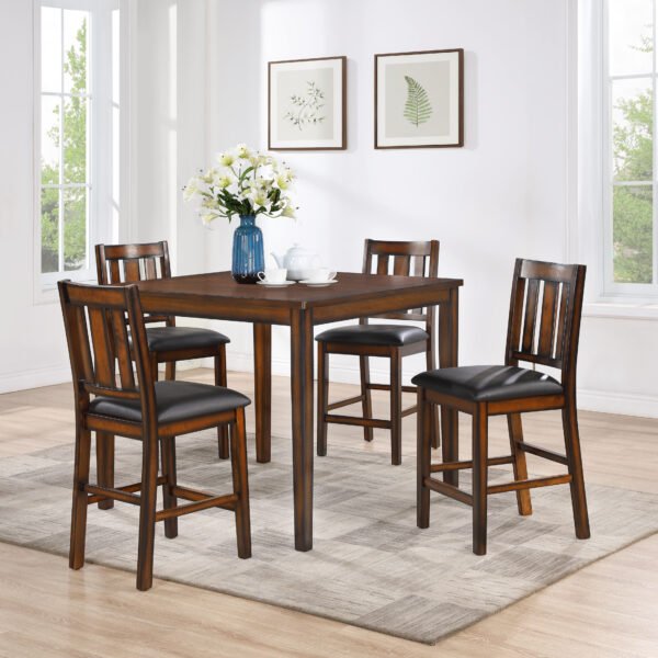 Pub Table & 4 Pub Chairs D314-5
