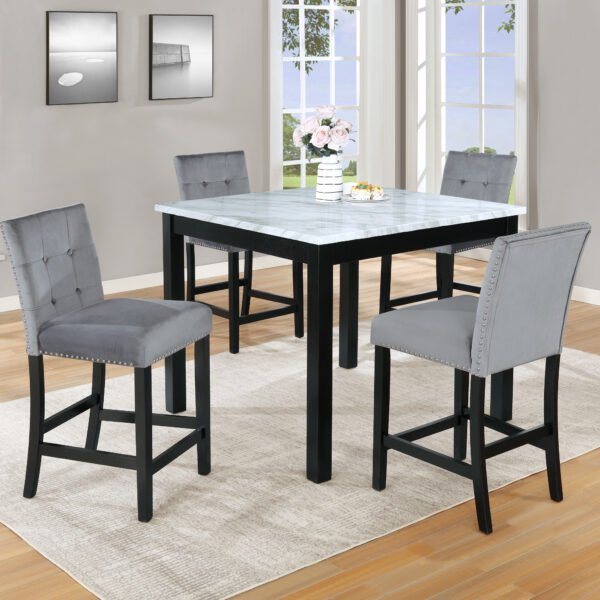 Pub Table & 4 Pub Chairs D316-5