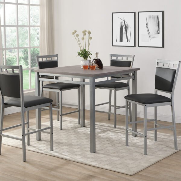 Pub Table & 4 Pub Chairs D396-5