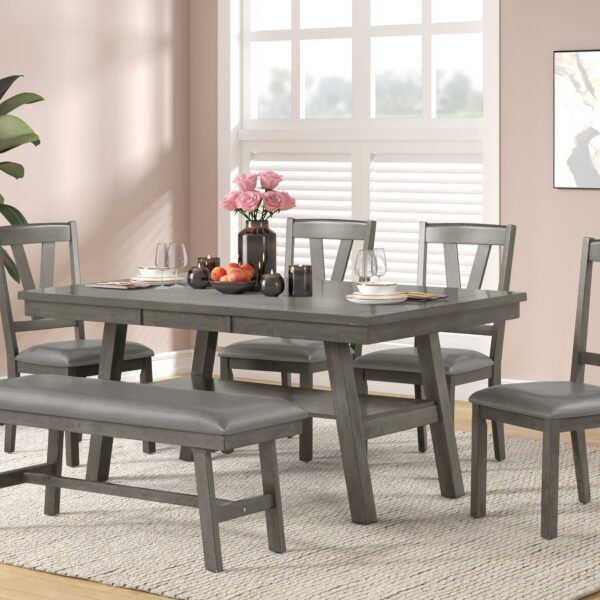 Table & 4 Chairs D436-5