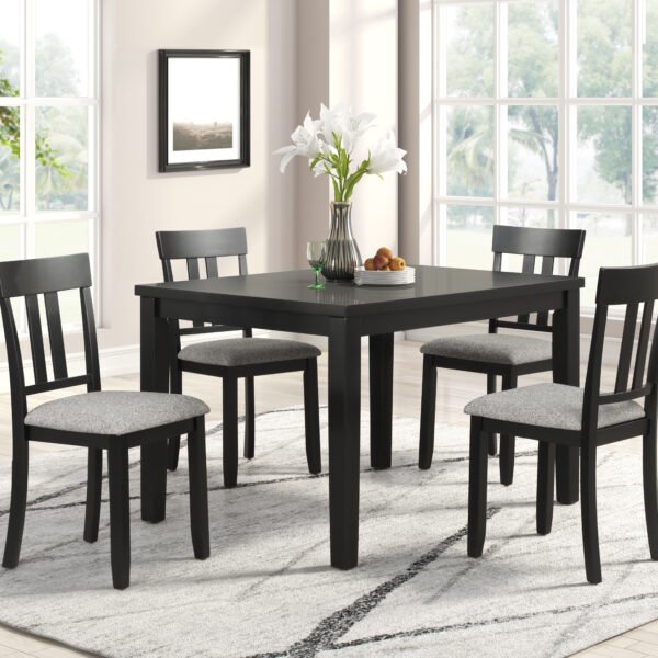 Table & 4 Side Chairs D525-5