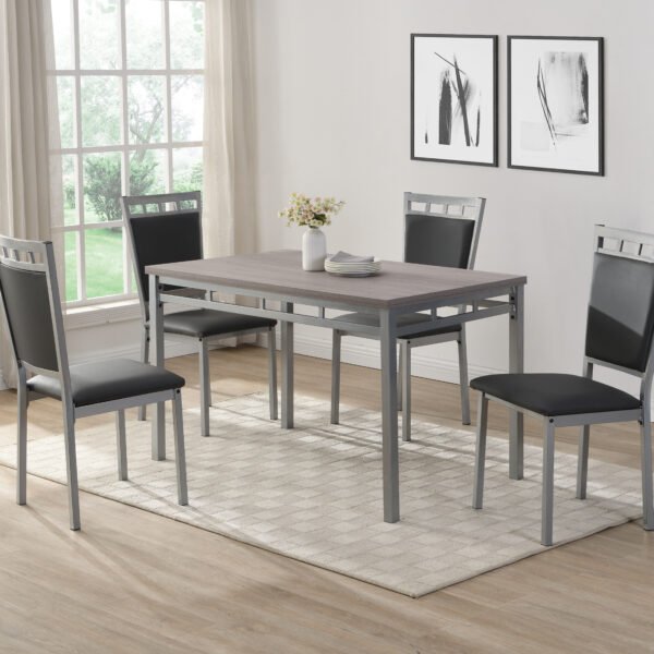 Table & 4 Side Chairs D796-5