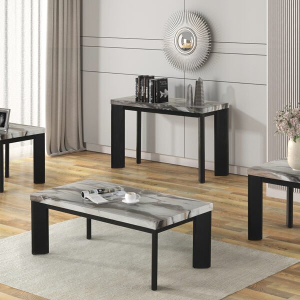 Cocktail & 2 End Tables T117-3