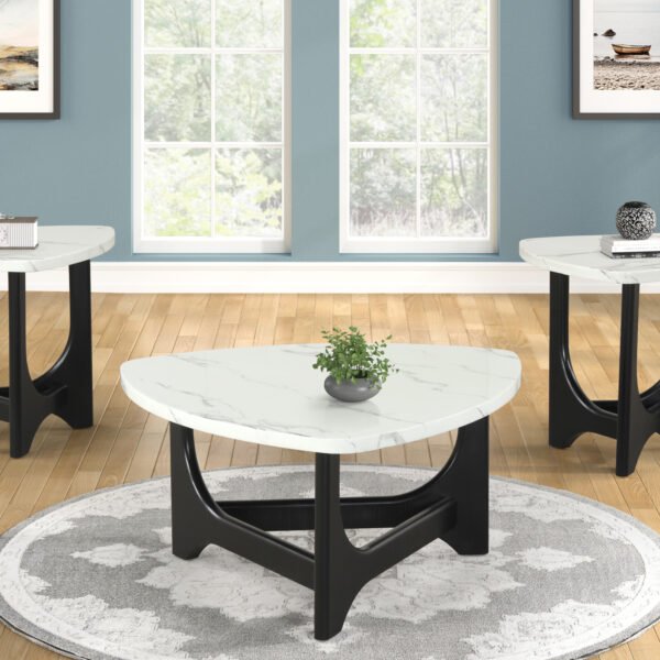 Cocktail & 2 End Tables T137-3