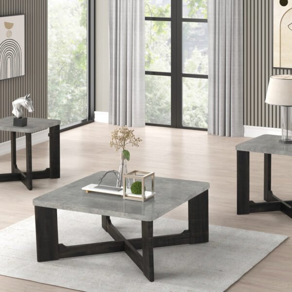 Cocktail & 2 End Tables T175-3