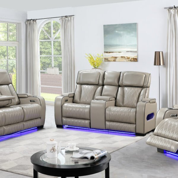 Home Theater Power Reclining Sofa U28S